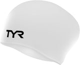 TYR Silicone Wrinkle Free Long Hair Swim Cap - Swimventory