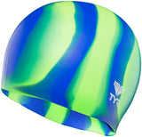 TYR Silicone Wrinkle Free Multi Color Swim Cap - Swimventory