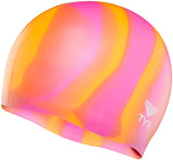 TYR Silicone Wrinkle Free Multi Color Swim Cap - Swimventory