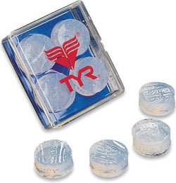 TYR Soft Silicone Ear Plugs - Clear - Swimventory